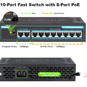 POE Switch 10 Ports